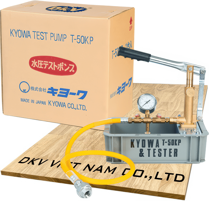 Bơm test áp lực Kyowa T-50K-P, bơm thử áp Kyowa T-50K-P, Kyowa hydrostatic test pump T-50K-P