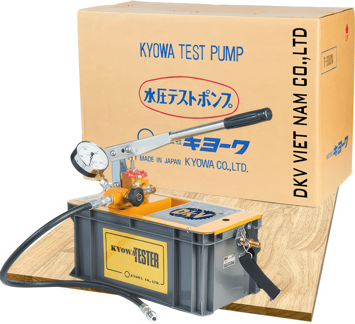 Bơm test áp lực Kyowa T-50N, bơm thử áp Kyowa T-50N, Kyowa hydrostatic test pump T-50N