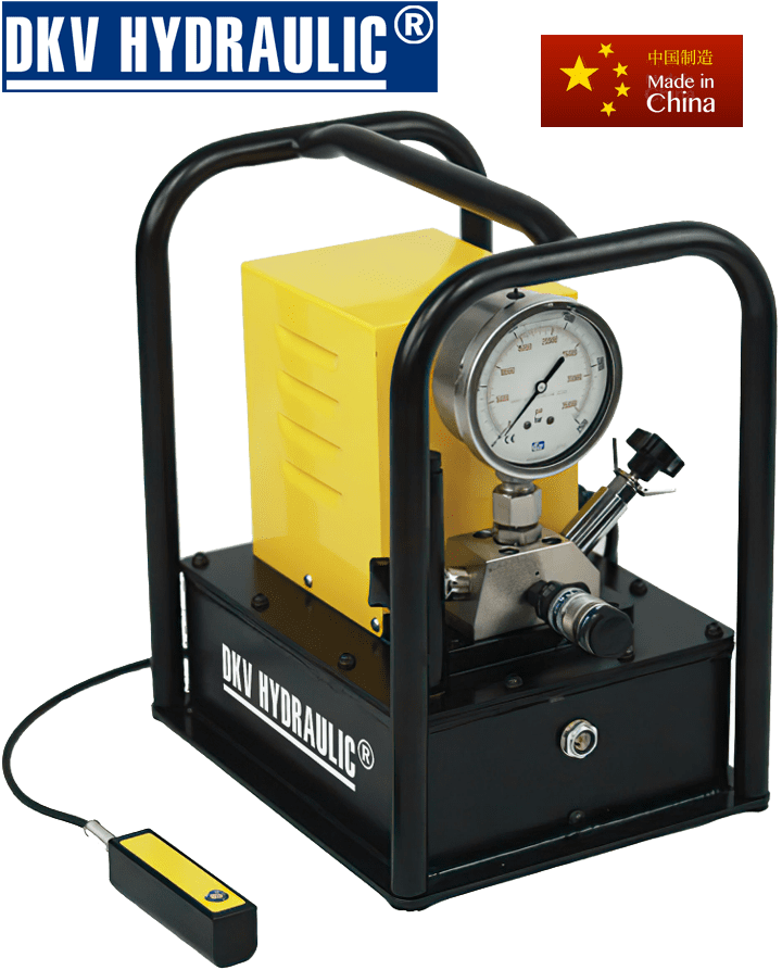 Bơm điện thủy lực 1500 bar, Bơm điện thủy lực cao áp DP1500, Electric high pressure hydraulic pumps DP1500