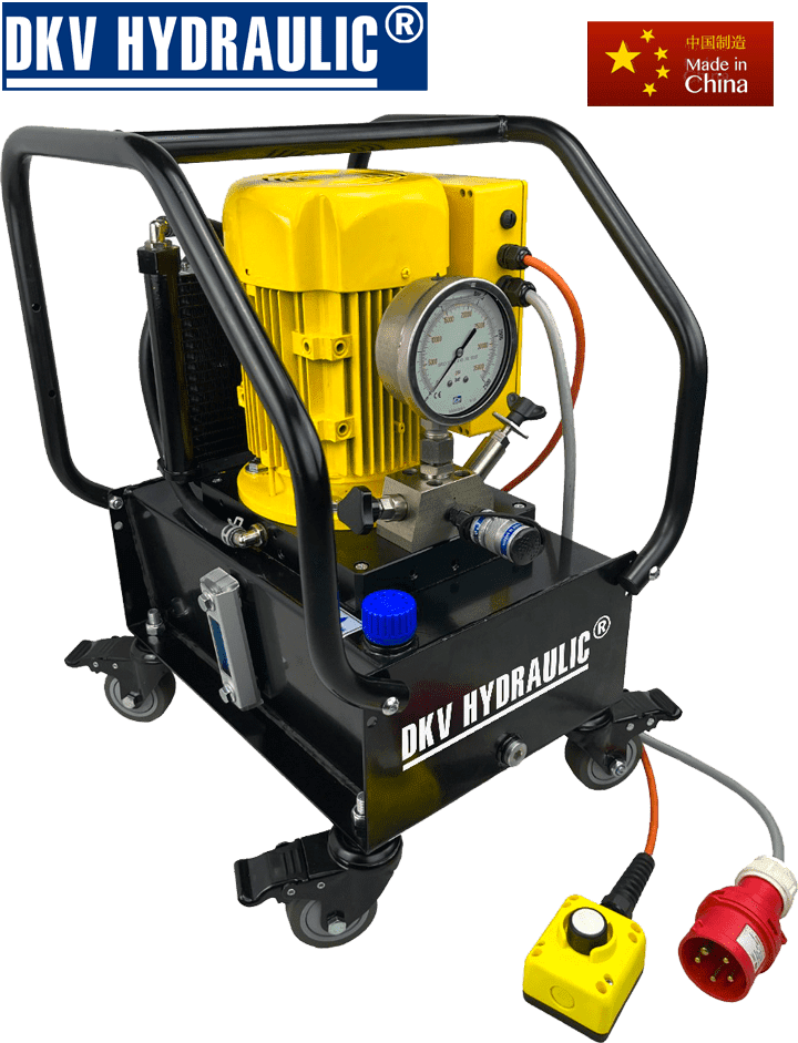 Bơm điện thủy lực 1500 bar, Bơm điện thủy lực cao áp DPW1500-40, Electric high pressure hydraulic pumps DPW1500-40