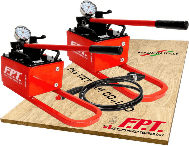 Bơm tay thủy lực FPT PDS-120-SE, FPT hydraulic hand pump PDS-120-SE