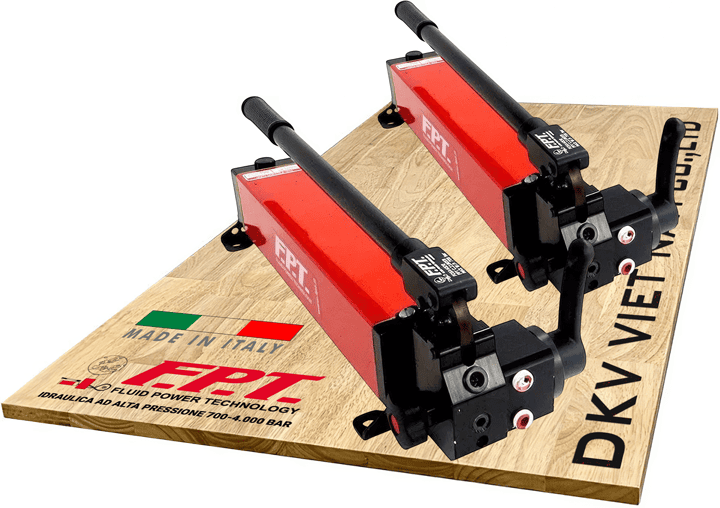 Bơm tay thủy lực FPT PDSA-40-DE L4, FPT hydraulic hand pump PDSA-40-DE L4