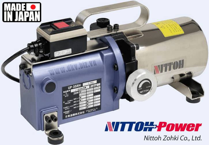 bom dien thuy luc Nittoh Power UP-35RH-1MB, Nittoh Power electric hydraulic pump UP-35RH-1MB