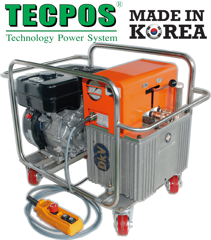 Bơm xăng thủy lực Hàn Quốc Tecpos TEP5-M, Tecpos engine hydraulic pump TMP5-M