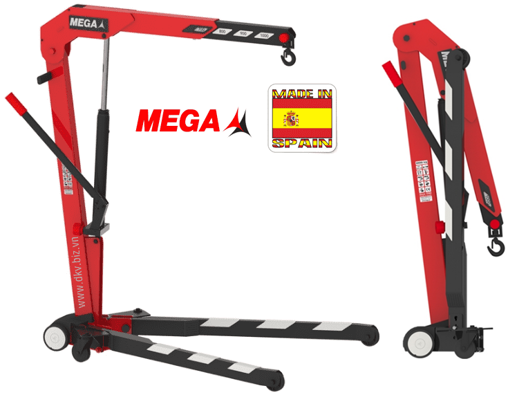 cau thuy luc mega crv6, mega workshop cranes crv6