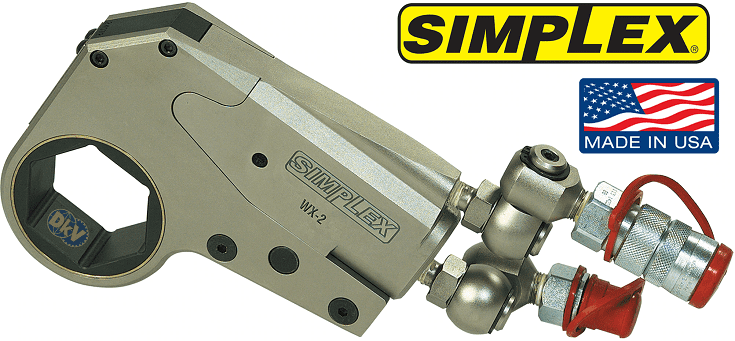 co le thuy luc simplex wx2 , simplex low hydraulic torque wrench wx2