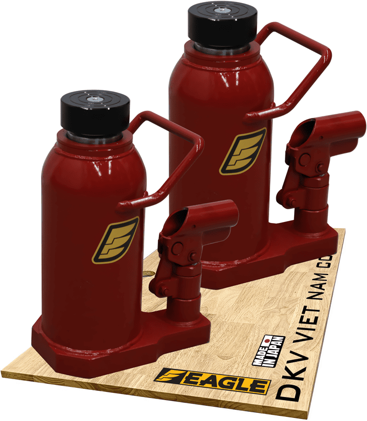 Con đội thủy lực Eagle D-160, kích thủy lực Eagle D-160, Eagle hydraulic bottle jack D-160