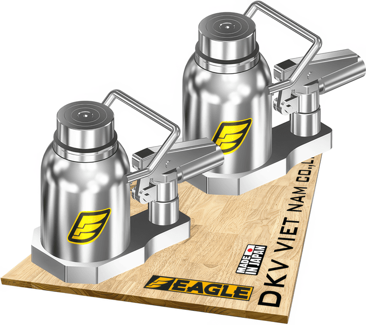 Con đội thủy lực Eagle DT-160C, kích thủy lực Eagle DT-160C, Eagle hydraulic bottle jack DT-160C