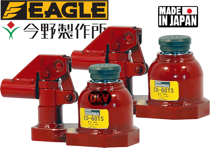 Con đội thủy lực Eagle ED-60TS, Eagle hydraulic bottle jack ED-60TS