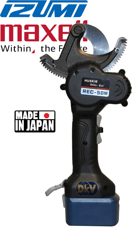 Máy cắt cáp thủy lực Izumi REC-50M, Izumi battery operated tools (cutters) REC-50M