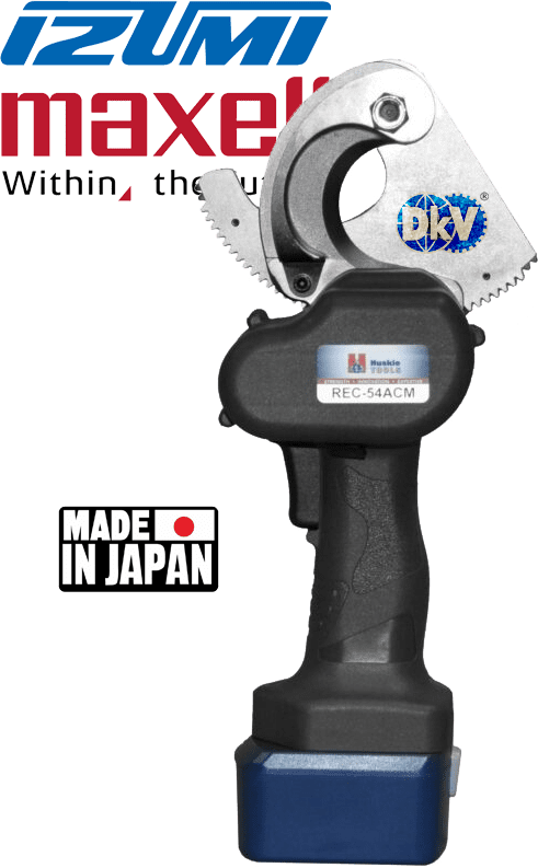 Máy cắt cáp thủy lực Izumi REC-54ACM, Izumi battery operated tools (cutters) REC-54ACM