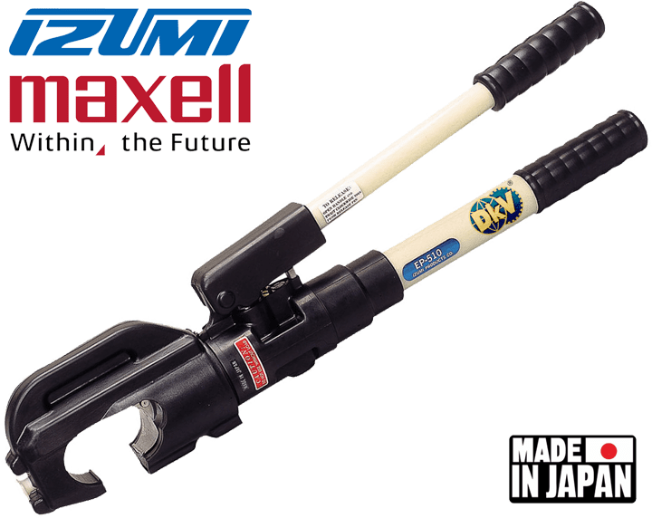 Kìm ép cos thủy lực Izumi EP-510C, Izumi hydraulic compression tools EP-510C