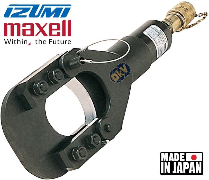 Đầu cắt cable thủy lực Izumi P-60, Izumi hydraulic cutters P-60