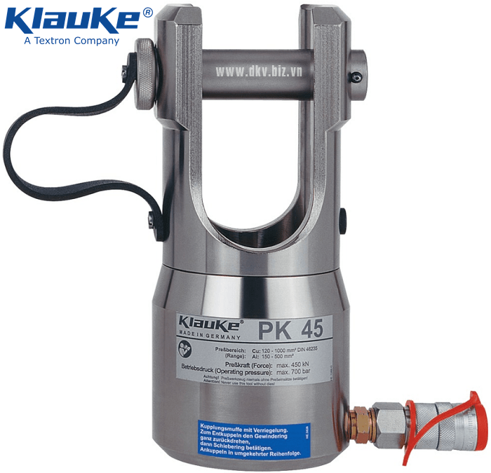 dau ep cot Thuy Luc Klauke PK 45 , Klauke Hydraulic Crimpers PK 45