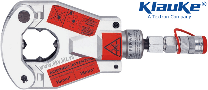 dau ep cot Thuy Luc Klauke PK 60 VP/FT , Klauke Hydraulic Crimpers PK 60 VP/FT