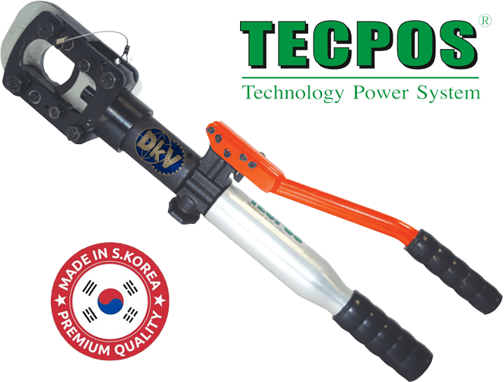 Kìm ép cốp thủy lực Tecpos TCC40, Tecpos hand hydraulic crimping tools TCC40