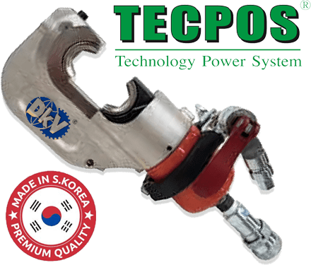 Đầu ép cốp thủy lực Tecpos TCP400-40-NA, Tecpos hydraulic crimping heads TCP400-40-NA