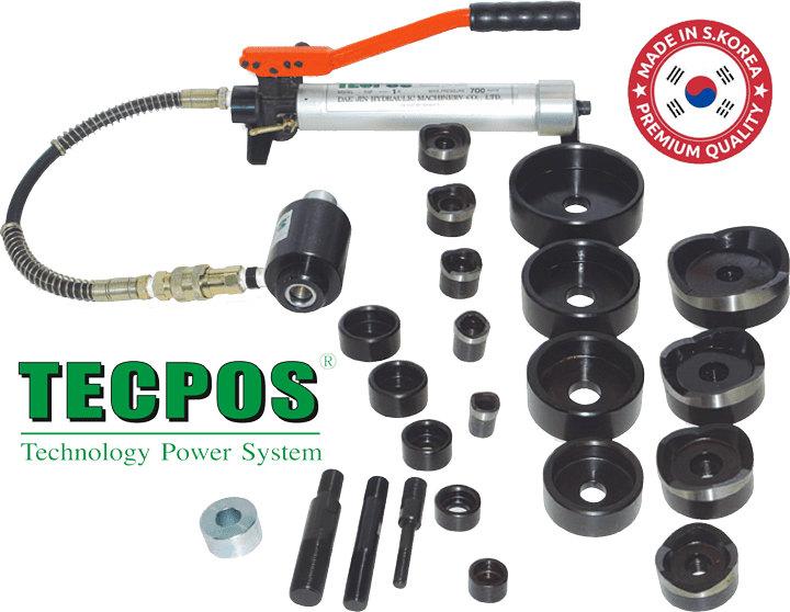 Đột thủy lực Tecpos TKOP-4, Tecpos hydraulic knockout punches TKOP-4