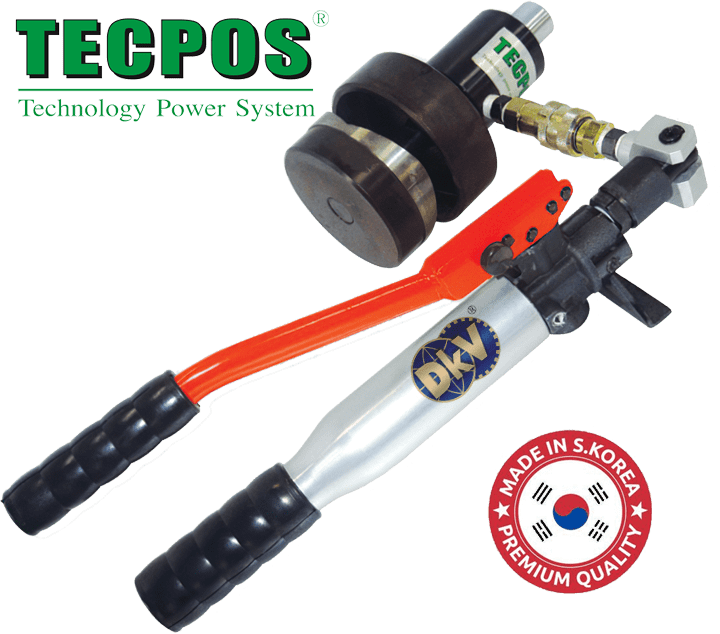 Đột thủy lực Tecpos TKOP-P4, Tecpos hydraulic knockout punches TKOP-P4