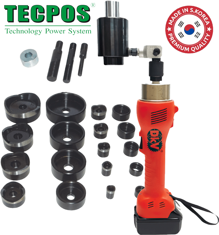 Đột thủy lực Tecpos TBKOP-2, Tecpos hydraulic knockout punches TBKOP-2