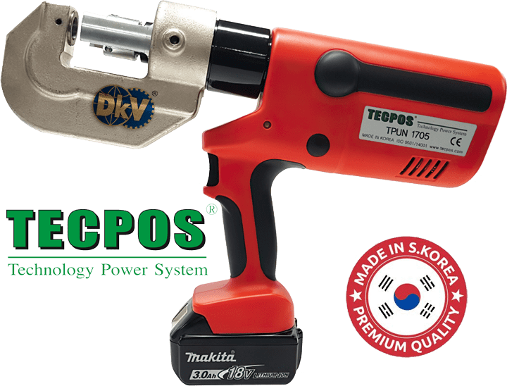 Đột thủy lực Tecpos TPUN-1705, Tecpos hydraulic punches TPUN-1705