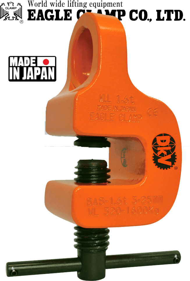 Kẹp tôn Eagle clamp SASII-3.2, Eagle clamp steel clamp SASII-3.2