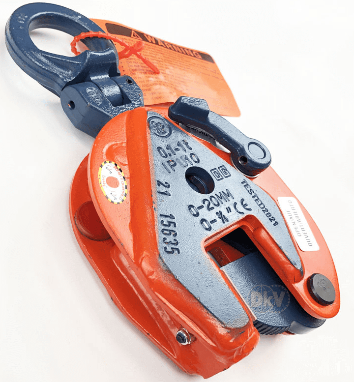 Kẹp tôn đứng Crosby IPU10J (0.5 ton), Crosby vertical lifting clamps for steel IPU10J (0.5 ton)