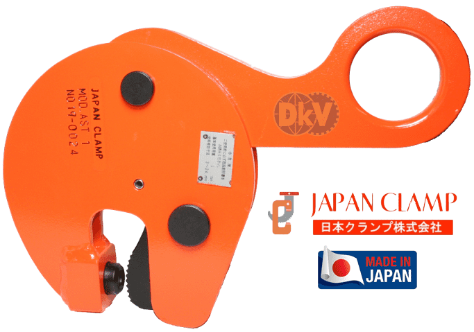 Kẹp tôn đứng Japan Clamp AST-2, Japan Clamp vertical lifting clamps for steel AST-2