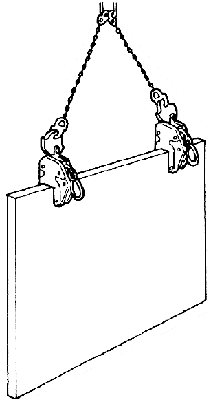 Kẹp tôn Eagle clamp ET-350, Eagle clamp lifting clamps for steel ET-350