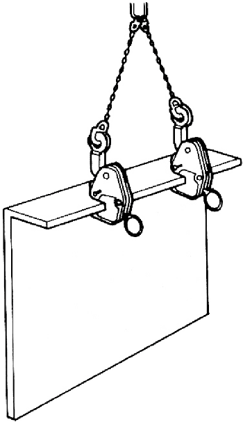 Kẹp tôn Eagle clamp G-350, Eagle clamp lifting clamps for steel G-350