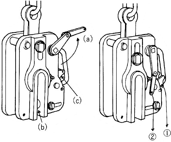 kep ton eagle clamp ams-500, eagle clamp lifting clamps for steel ams-500
