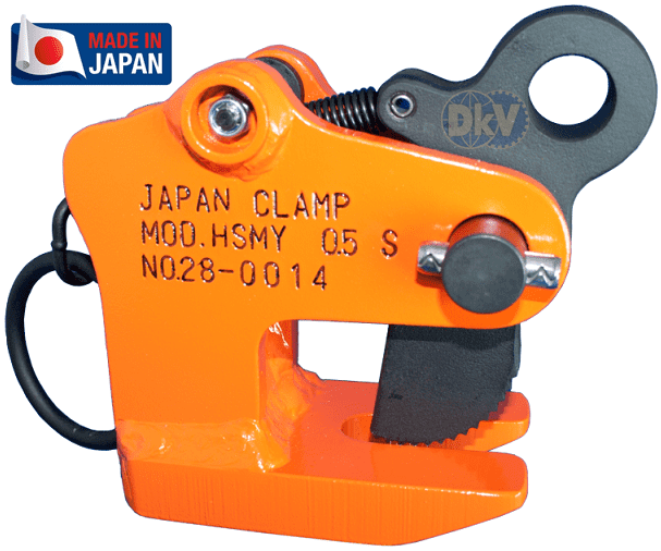 Kẹp tôn ngang Japan Clamp HSMY-1S, Japan Clamp horizontal lifting clamps for steel HSMY-1S