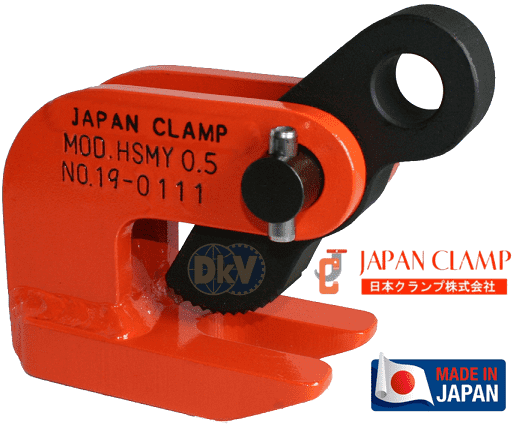 Kẹp tôn ngang Japan Clamp HSMY-4, Japan Clamp horizontal lifting clamps for steel HSMY-4