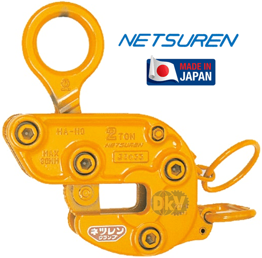 Kẹp tôn ngang Netsuren HA-110 (1 ton), Netsuren horizontal lifting clamps for steel HA-110 (1 ton)