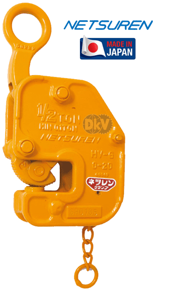 Kẹp tôn ngang Netsuren HV-G (0.35 ton), Netsuren horizontal lifting clamps for steel HV-G (0.35 ton)