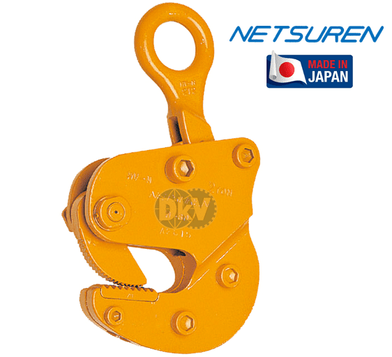 Kẹp tôn ngang Netsuren HV-N (2 ton, 25 - 50 mm), Netsuren horizontal lifting clamps for steel HV-N (2 ton, 25 - 50 mm)