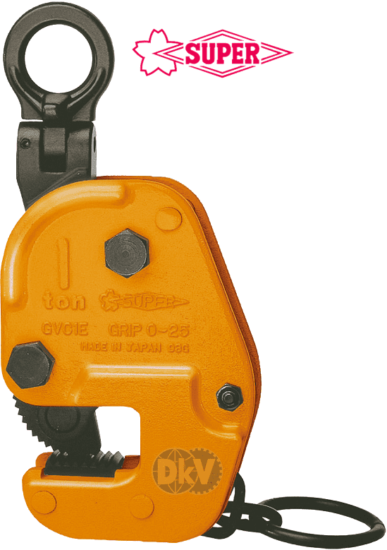Kẹp tôn ngang Super Tool GVC0.35EN, Super Tool horizontal lifting clamps for steel GVC0.35EN