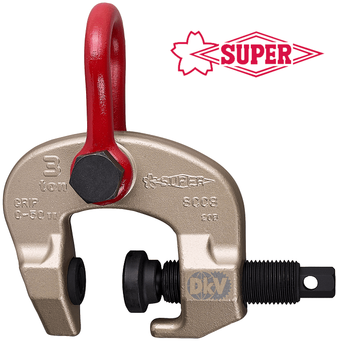 Kẹp tôn đứng Super Tool SCC0.5, Super Tool vertical lifting clamps for steel SCC0.5