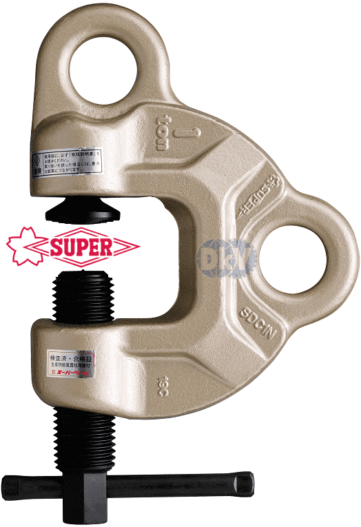 Kẹp tôn ngang Super Tool SDC3WN, Super Tool lateral lifting clamps for steel SDC3WN