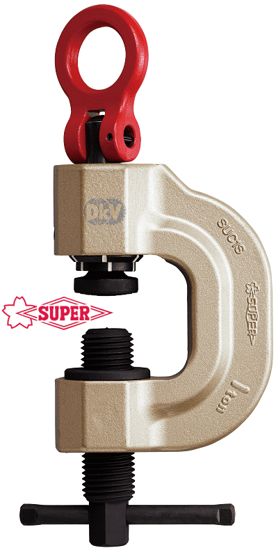 Kẹp tôn ngang Super Tool SUC0.5S, Super Tool lateral lifting clamps for steel SUC0.5S