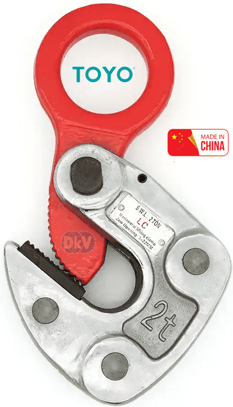 Kẹp tôn ngang Toyo LC2, Toyo horizontal lifting clamps for steel LC2