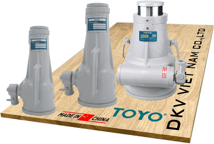 Kích cơ khí Toyo TY32D, kích bánh răng thanh răng Toyo TY32D, Toyo journal screw jack TY32D