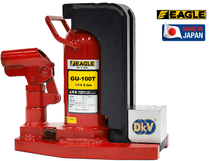 Kích móc thủy lực Eagle GU-100T, Eagle hydraulic toe jack GU-100T