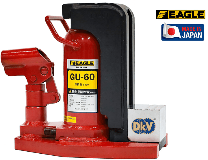 Kích móc thủy lực Eagle GU-60, Eagle hydraulic toe jack GU-60