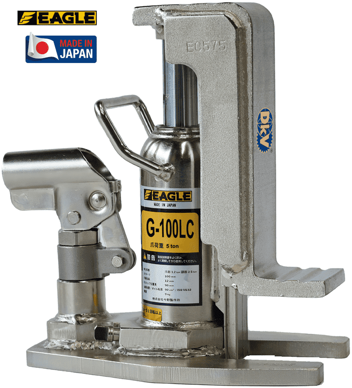 Kích móc thủy lực Eagle G-100LC, Eagle hydraulic toe jack G-100LC