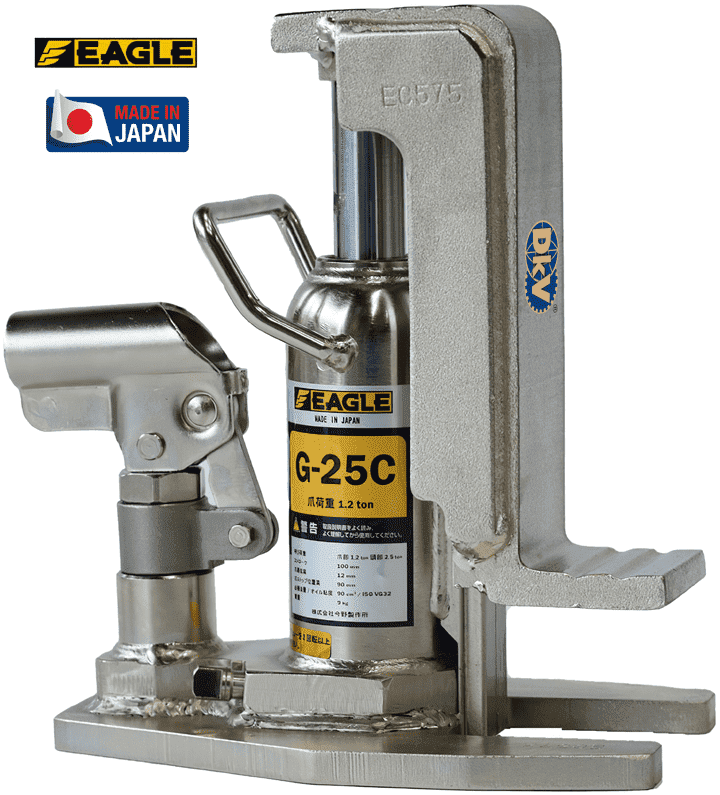 kich moc thuy luc eagle g-25c, eagle hydraulic toe jack g-25c