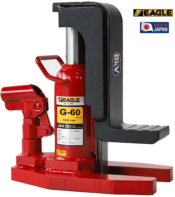 Kích móc thủy lực Eagle G-60, Eagle hydraulic toe jack G-60