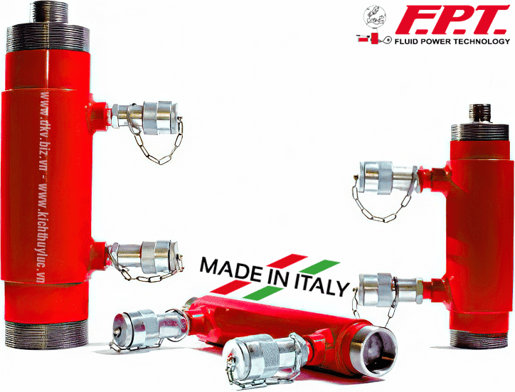 Kích thủy lực FPT CDE-14/260, FPT double acting hydraulic jack CDE-14/260