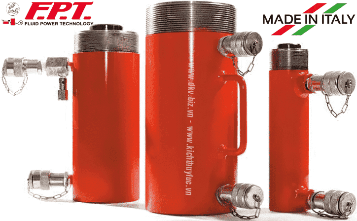 Kích thủy lực FPT CRI-400/160, FPT double acting hydraulic jack CRI-400/160