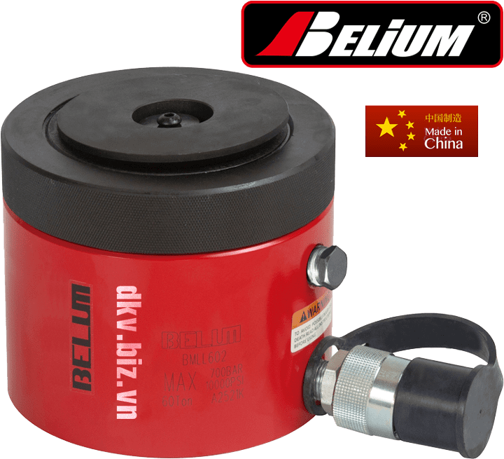 Kích thủy lực belium BMLL-602, belium lock nut hydraulic jack BMLL-602